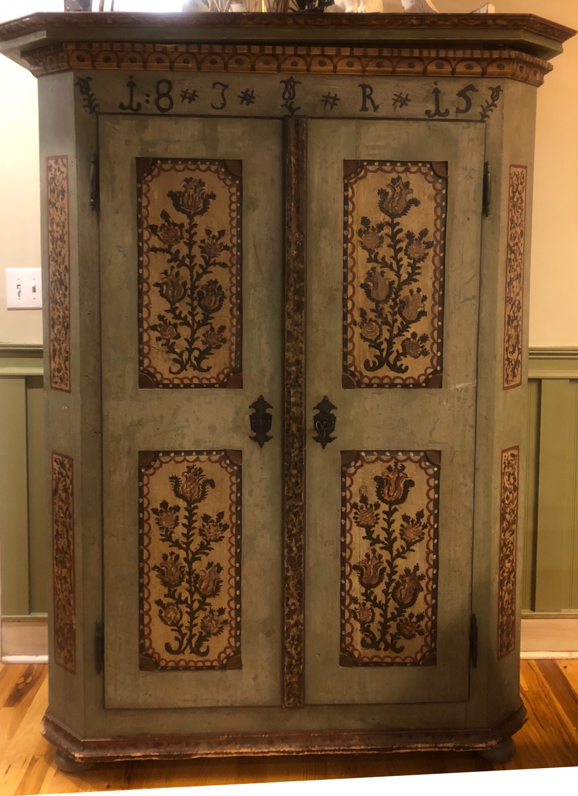 1815 German wardrobe/ closet? Antiques Board