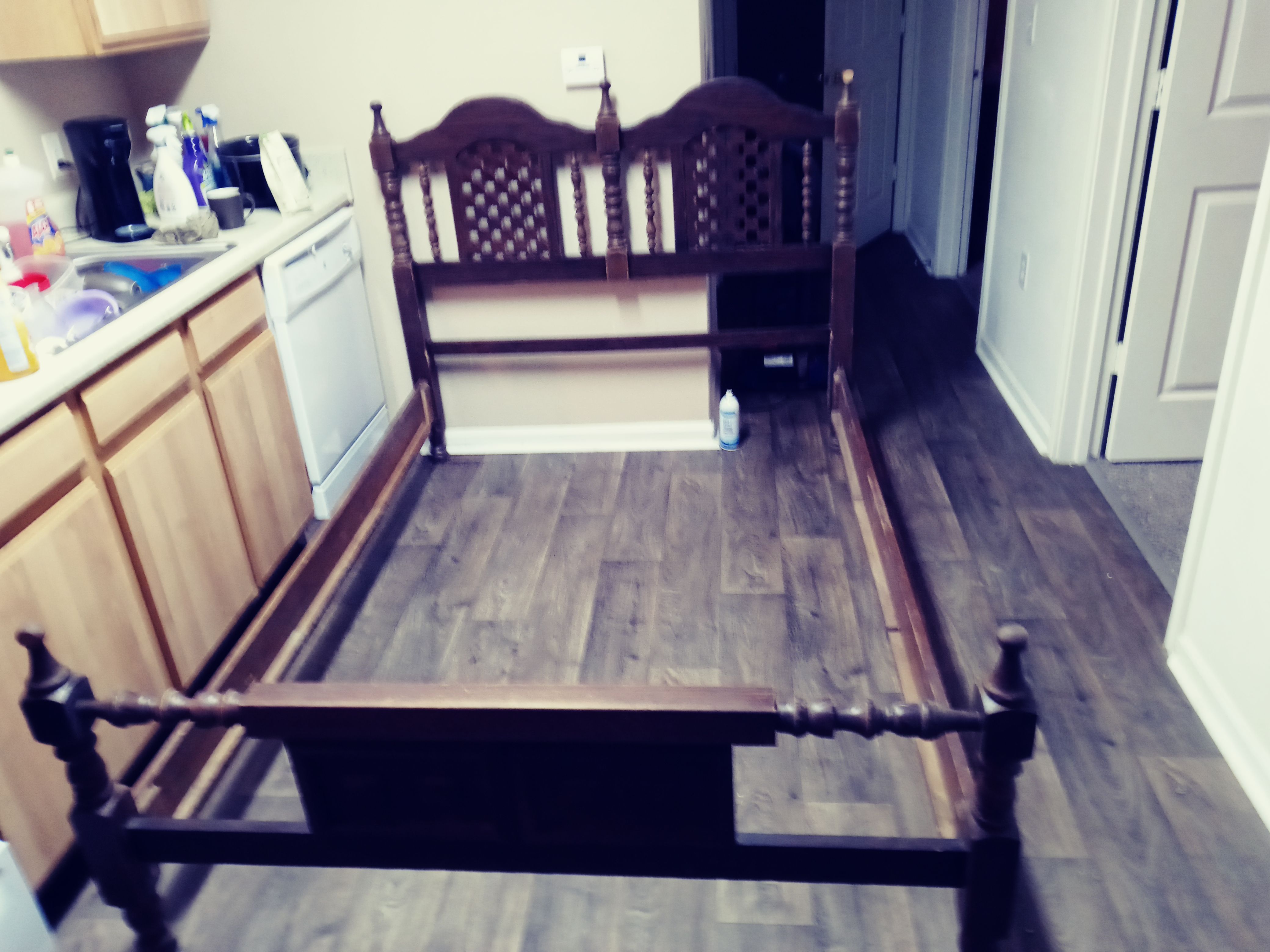 Please help identify antique bed Antiques Board