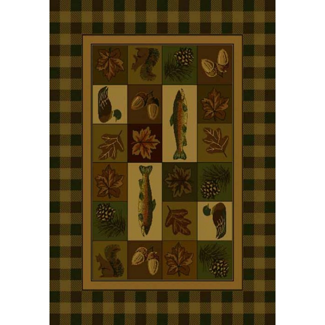 Timberland Cabin Rug Rustic Cabin Rugs