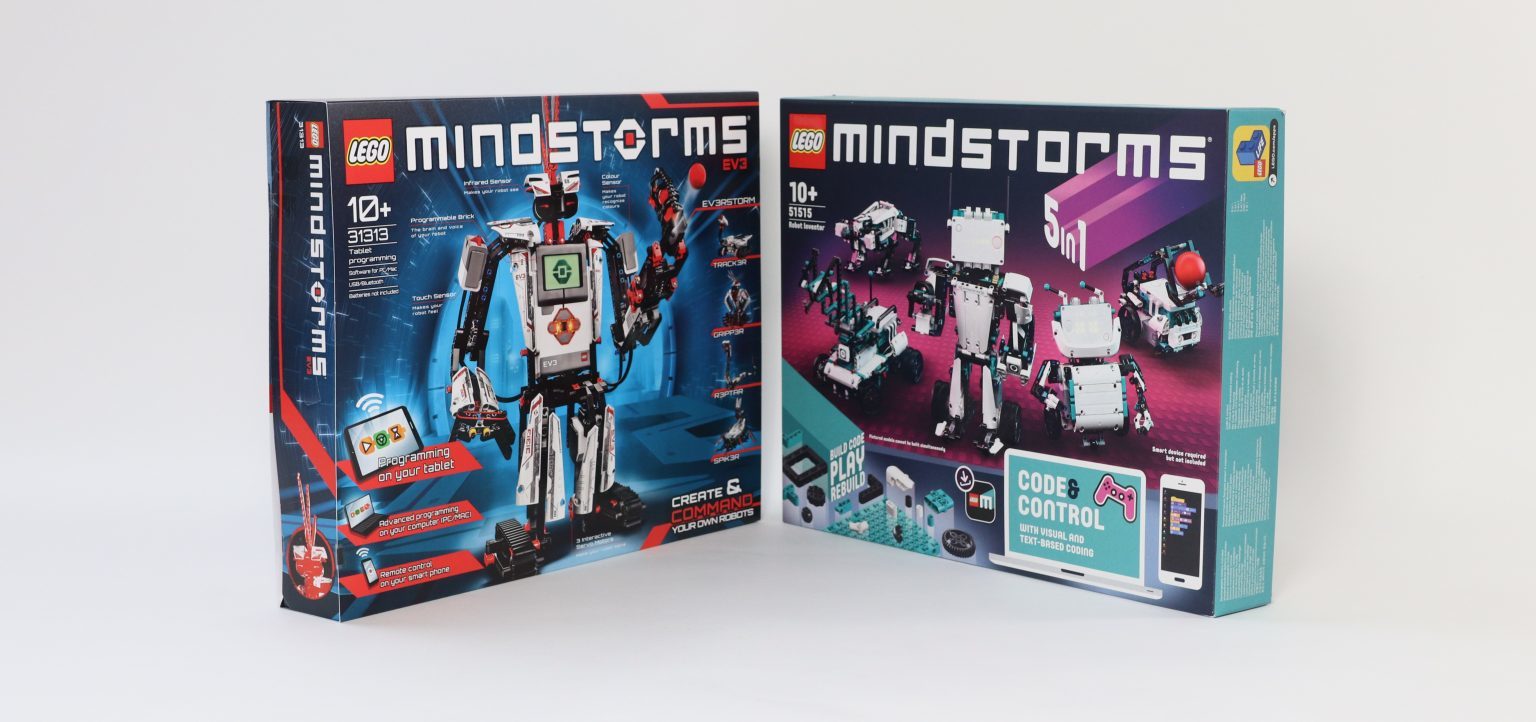 EV3 vs Robot Inventor LEGO 51515 and 31313 sets compared