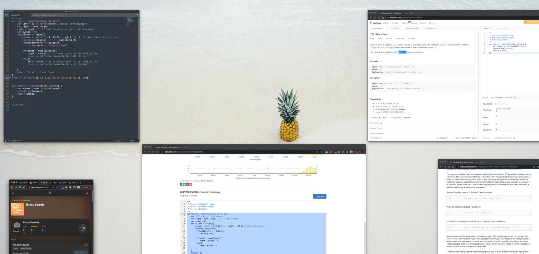 Binary Search in JavaScript Anthony Pace Blog