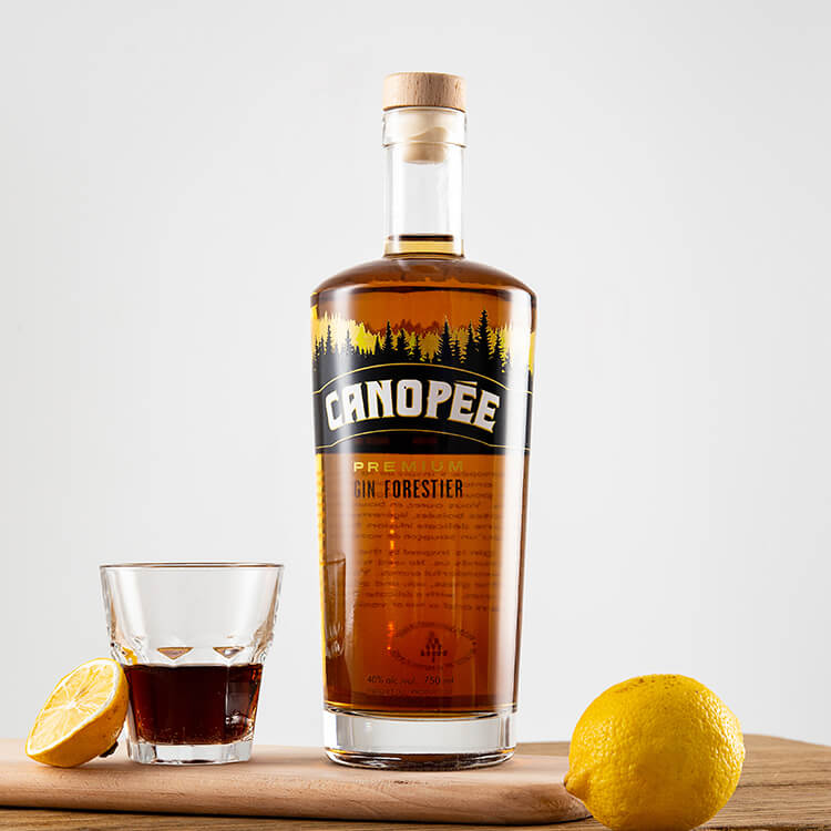 China 500ml Clear Tennessee Liquor Bottle factory and manufacturers