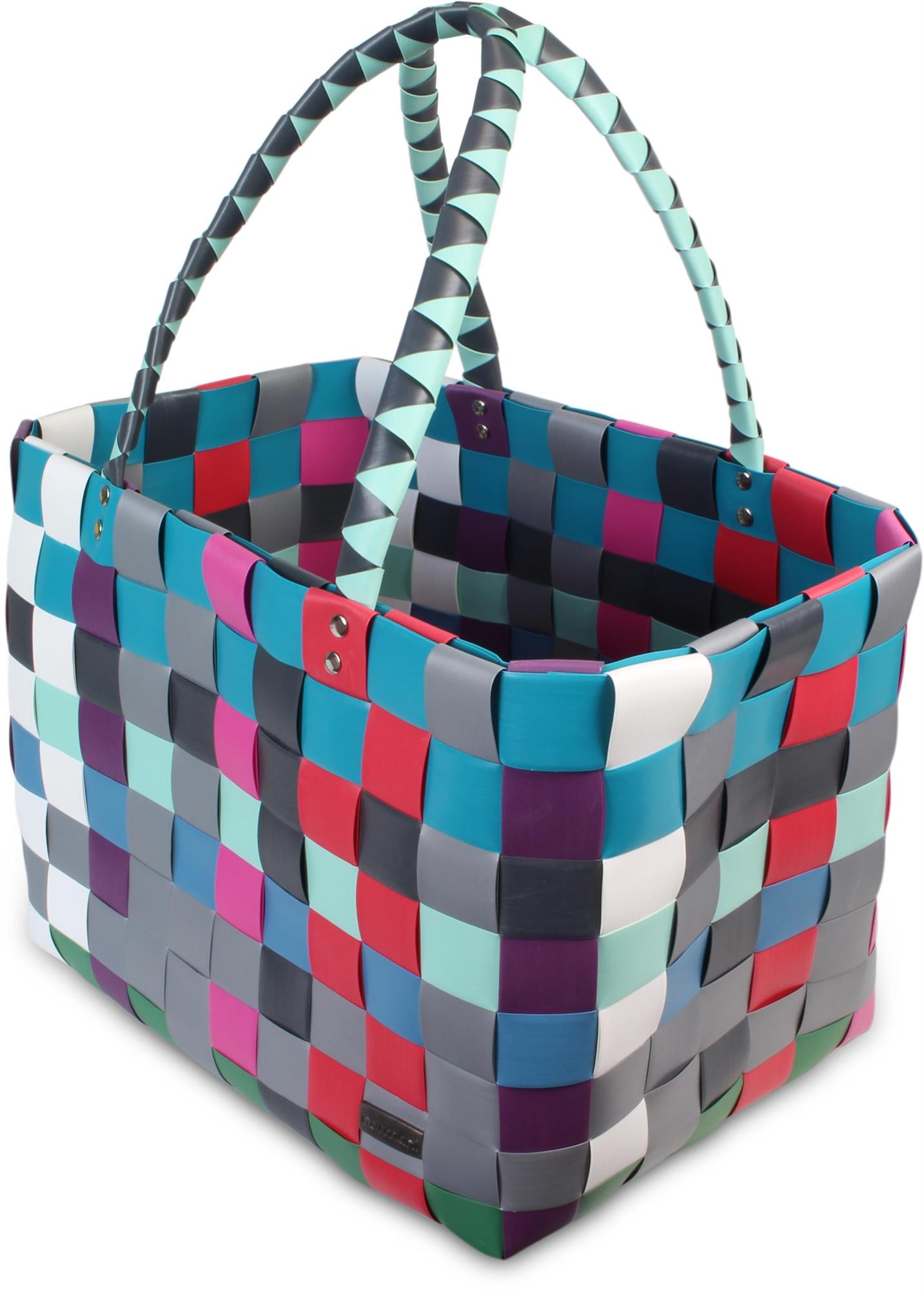 normani® Flechtkorb Tasche Einkaufskorb Strandtasche DamenTragetasche eBay