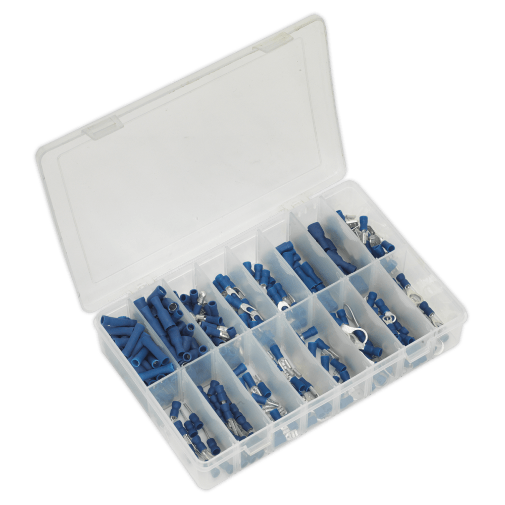 Crimp Terminal Assortment 280pc Blue Anvil Tool