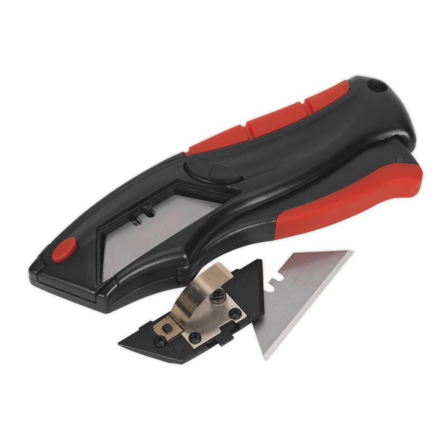 Utility Knife AutoLoading Squeeze Action Anvil Tool