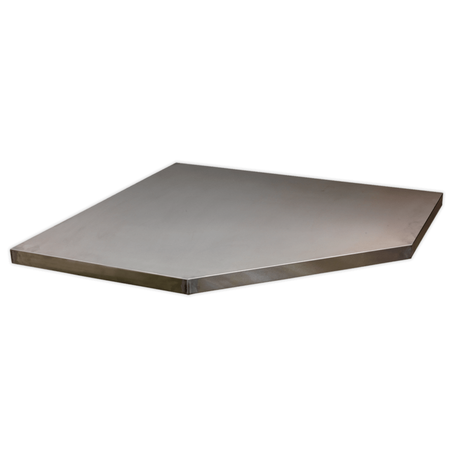 Stainless Steel Worktop for Modular Corner 865mm Anvil Tool