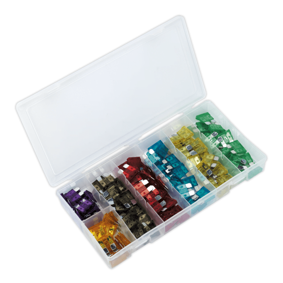 Automotive Standard Blade Fuse Assortment 120pc Anvil Tool