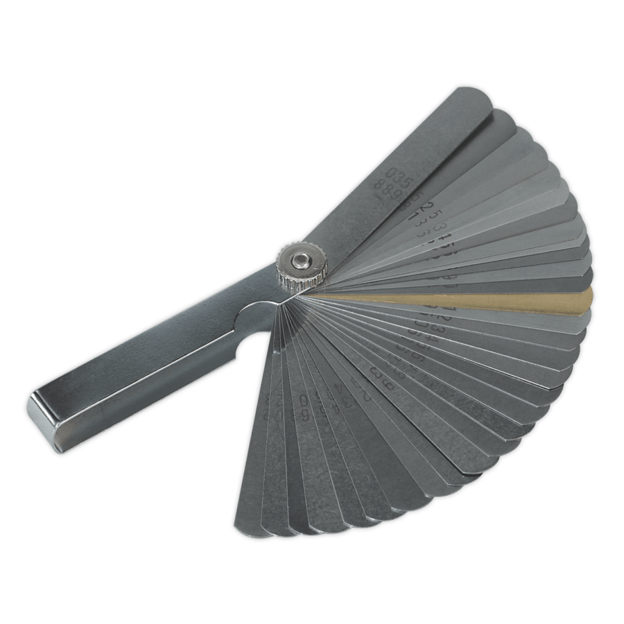 Feeler Gauge 32 Blade Dual Marked Anvil Tool