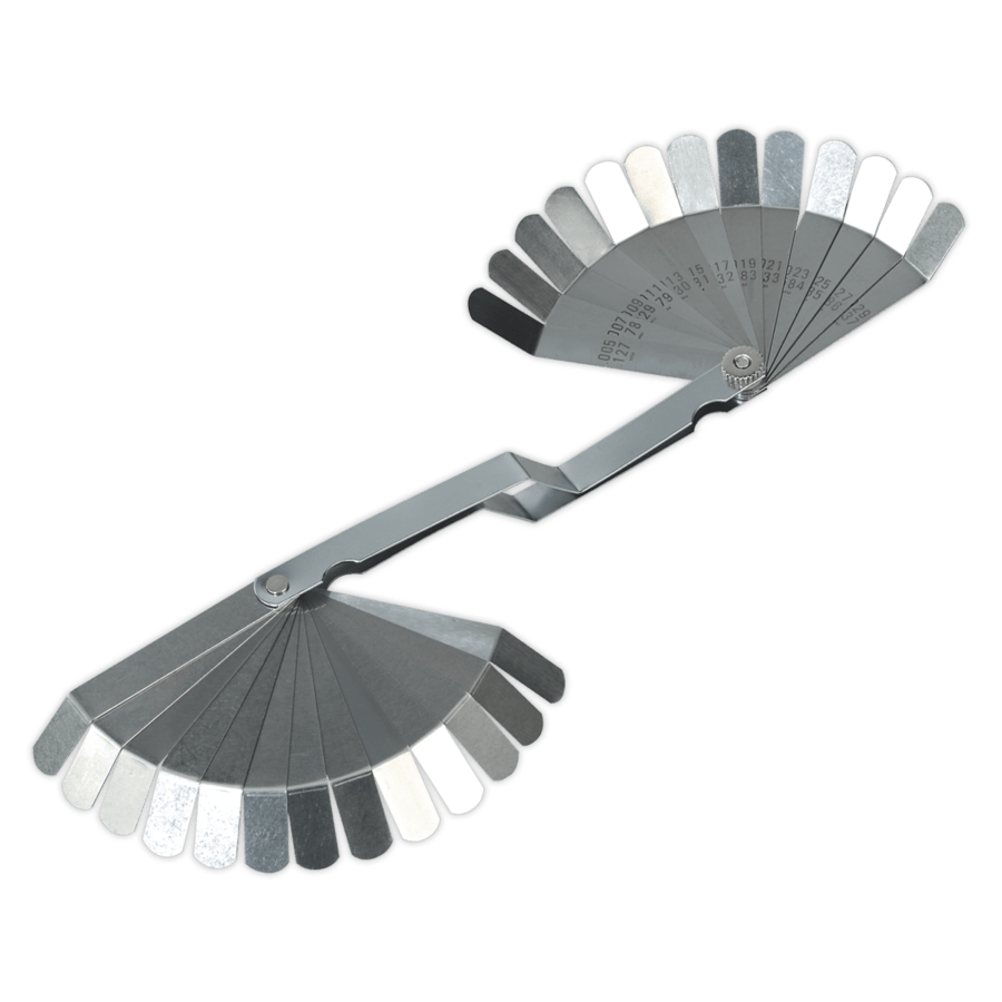 Feeler Gauge 26 Blade Offset Dual Marked Anvil Tool