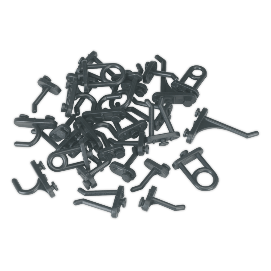 Hook Assortment for Composite Pegboard 30pc Anvil Tool