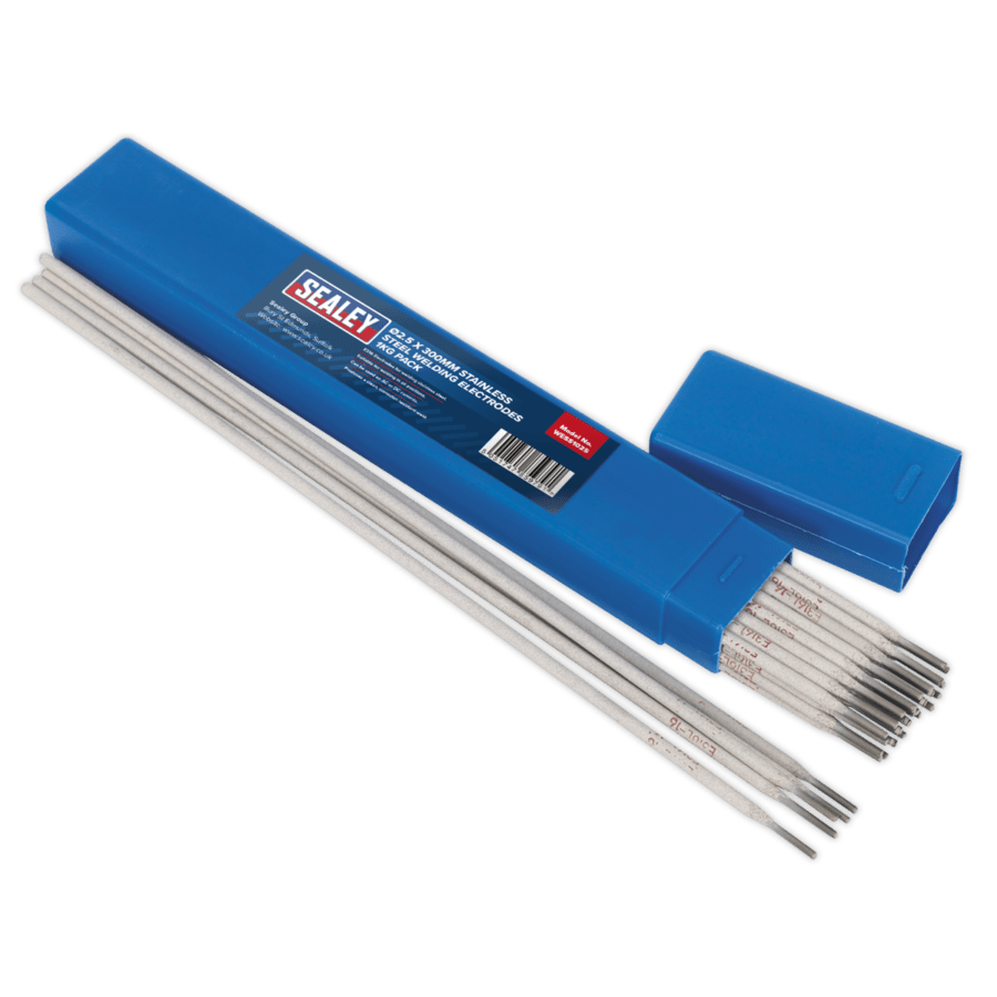 Welding Electrodes Stainless Steel Ø2.5 x 300mm 1kg Pack Anvil Tool