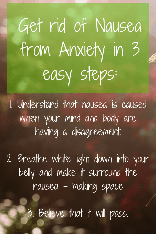 How to get rid of nausea from anxiety Anxious Relief
