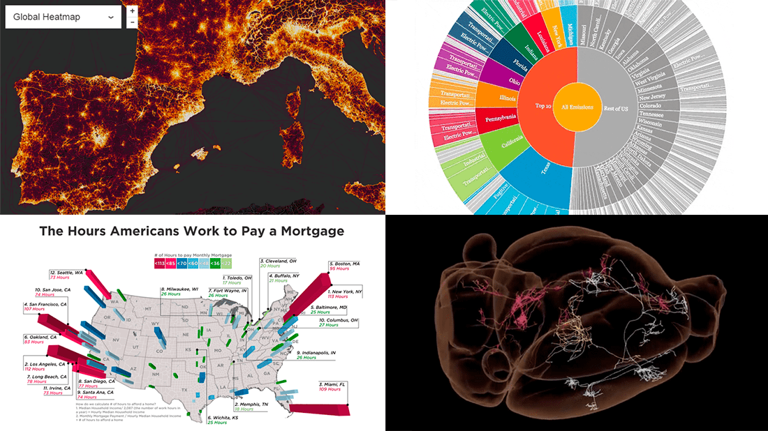 New Cool Visualization Examples Worth Seeing DataViz Weekly