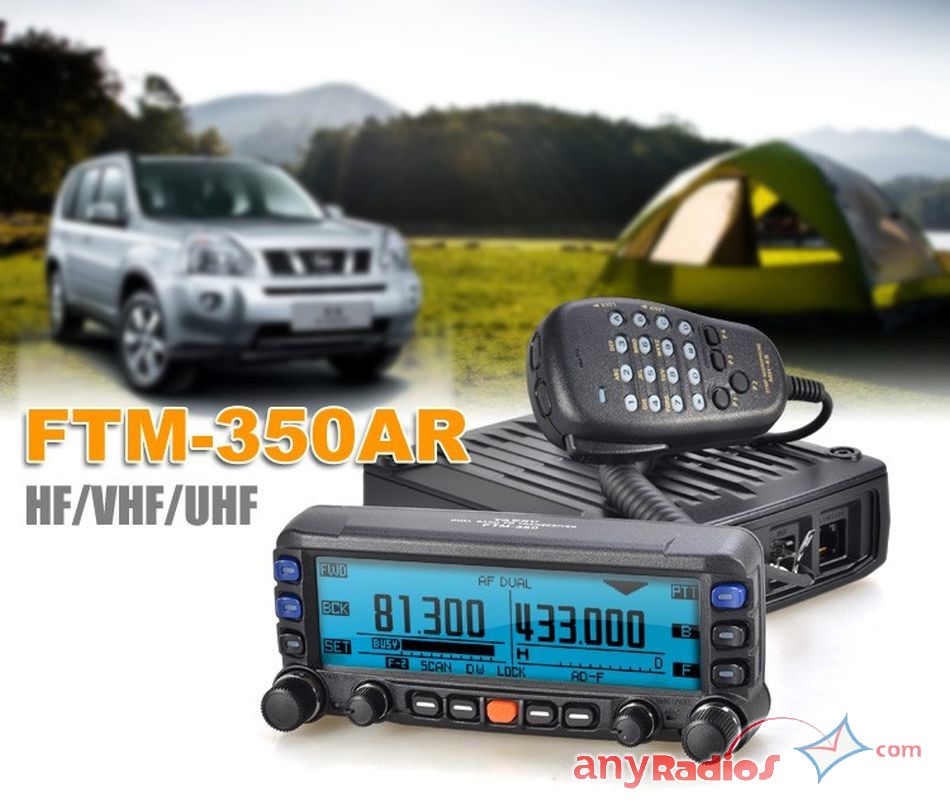 YAESU FTM350R Dual Band Vehicle Mobile Radio Any Radios