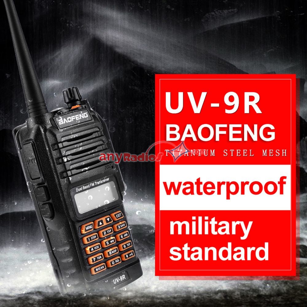 Baofeng UV9R IP67 Waterproof Walkie Talkie Dual Two Way Radio Walkie