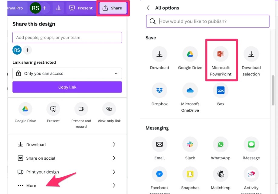 How to Convert or Transfer Canva to Google Slides