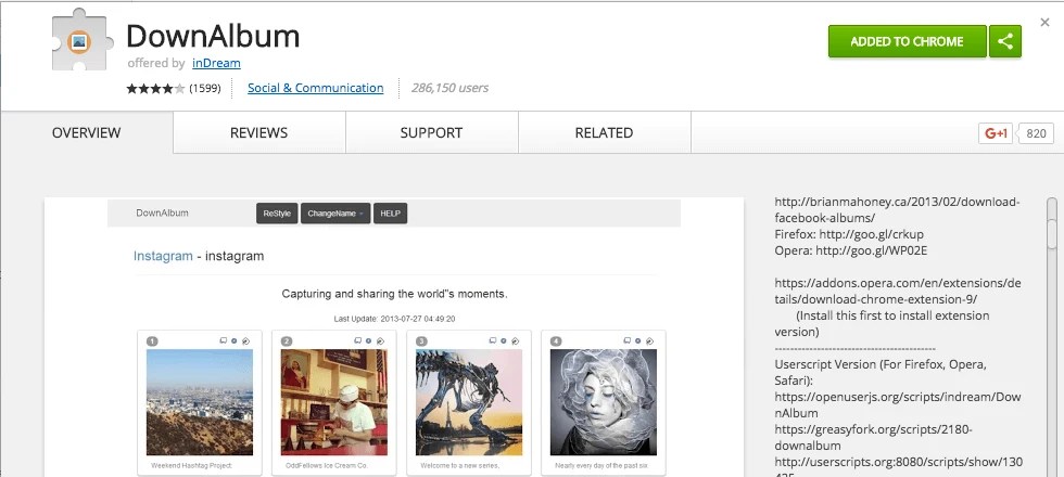 Video Downloader for FaceBook Chrome Web Store Google.