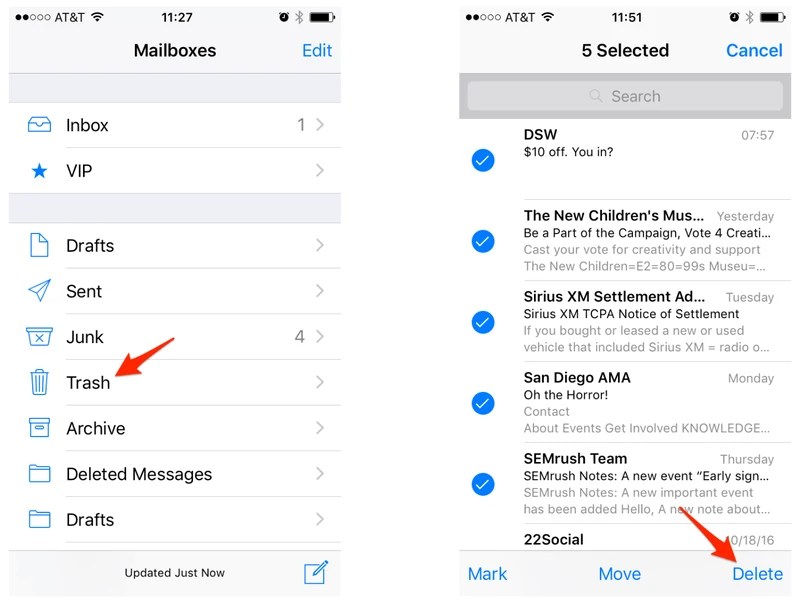 Where is Recycle Bin on iPhone? (How to Empty Trash)