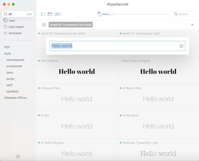 Typeface 2 Review Best Font Manager for Designers Who Use Mac