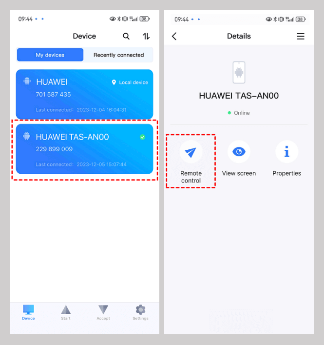 3 Free Ways to Remotely Control Android Phone from Another Phone