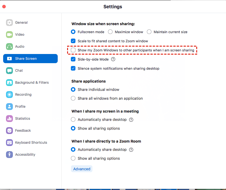 Fixed Screen Sharing Has Failed to Start Zoom [6 Ways]