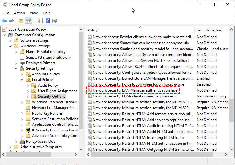 Remote desktop credentials not working snocoast