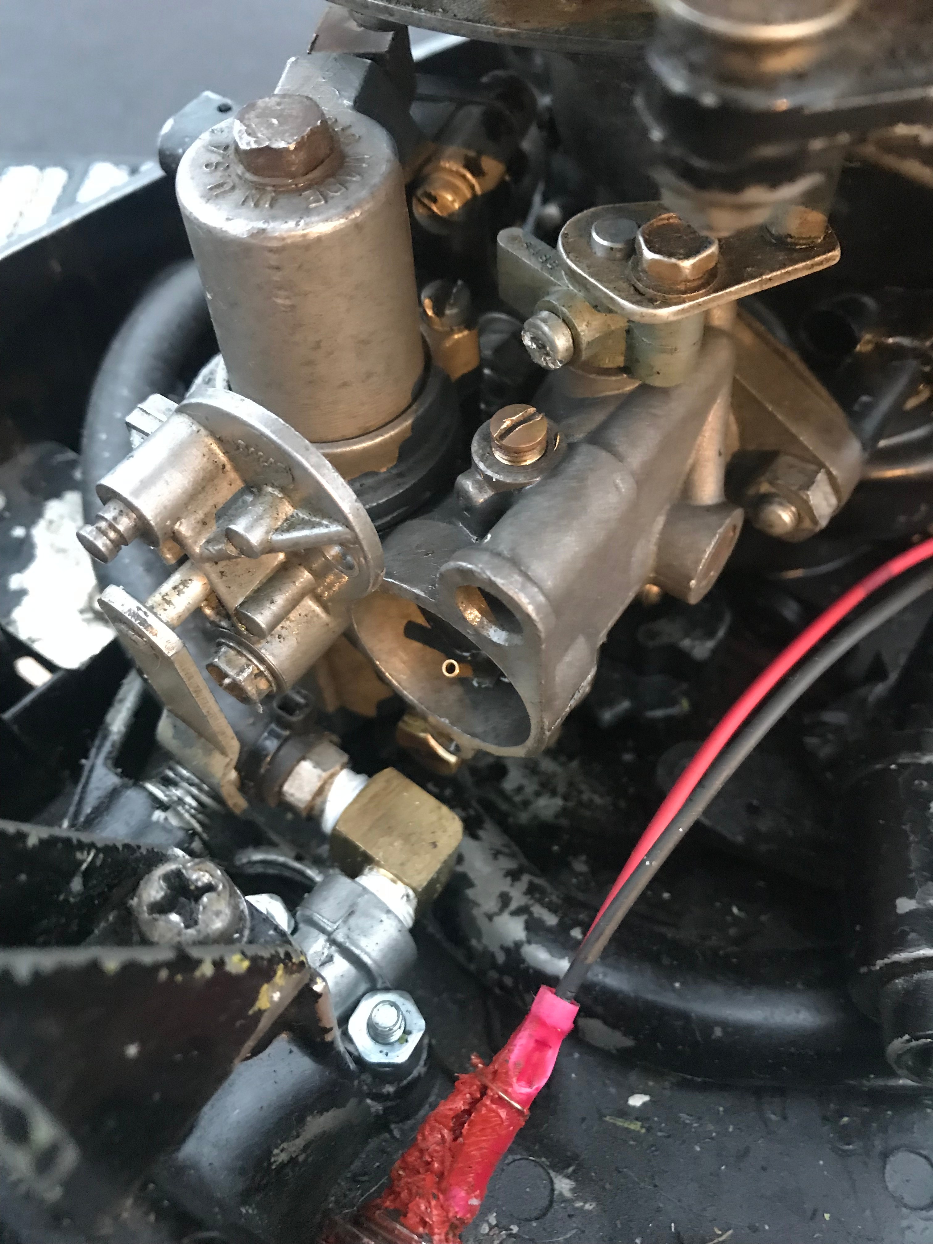 Topic 1967 Mercury Merc 60 6hp Sneezing and stalling Antique