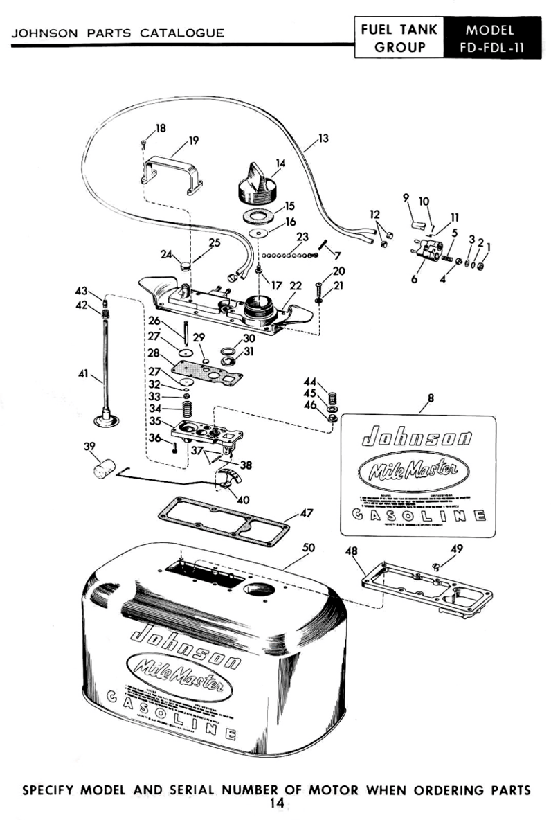 Topic Johnson Pressurized Fuel Tank Antique Outboard Motor Club,Inc