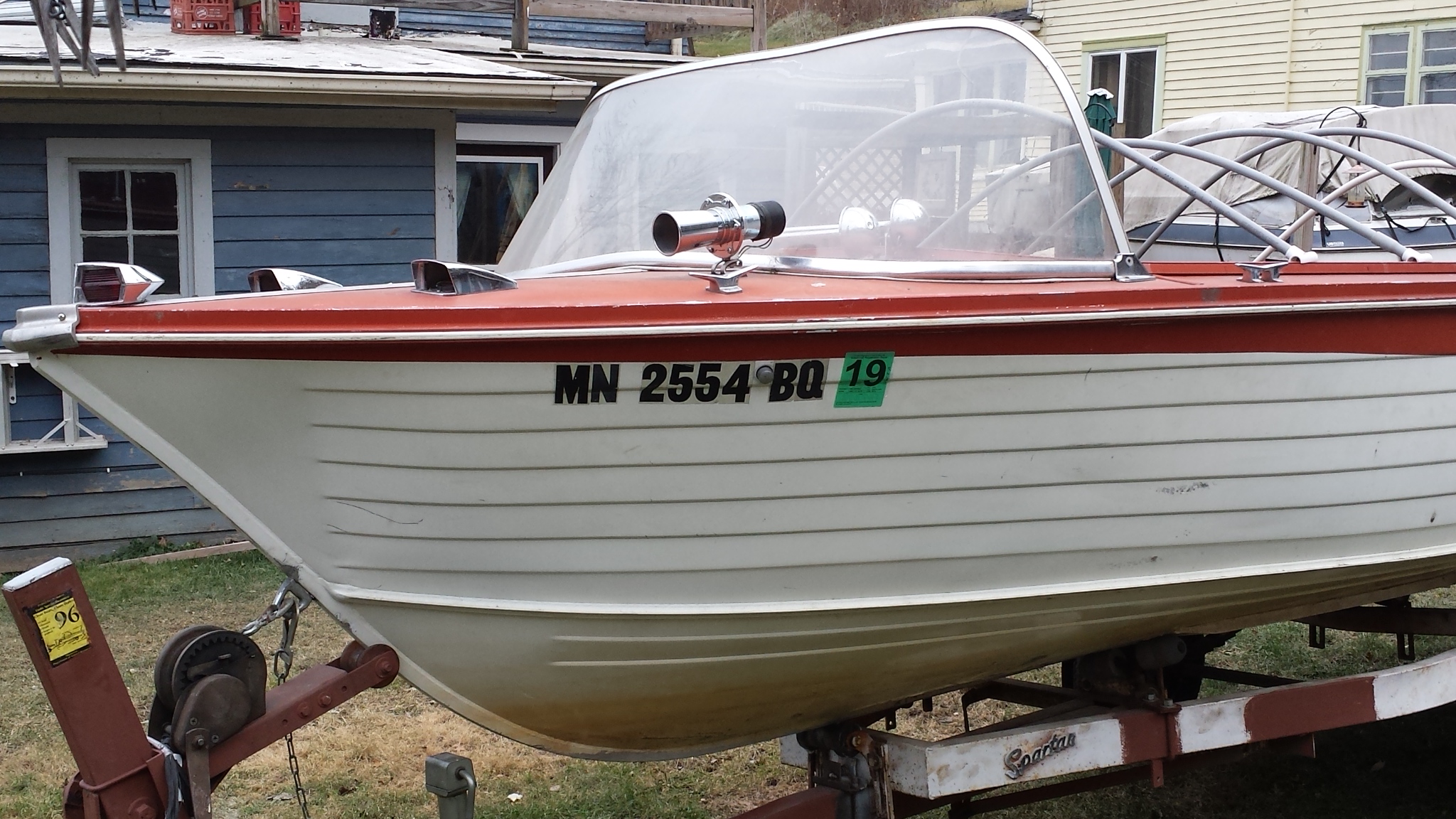 Topic Thoughts on 16 ft 1970 Crestliner Dane? Antique Outboard Motor