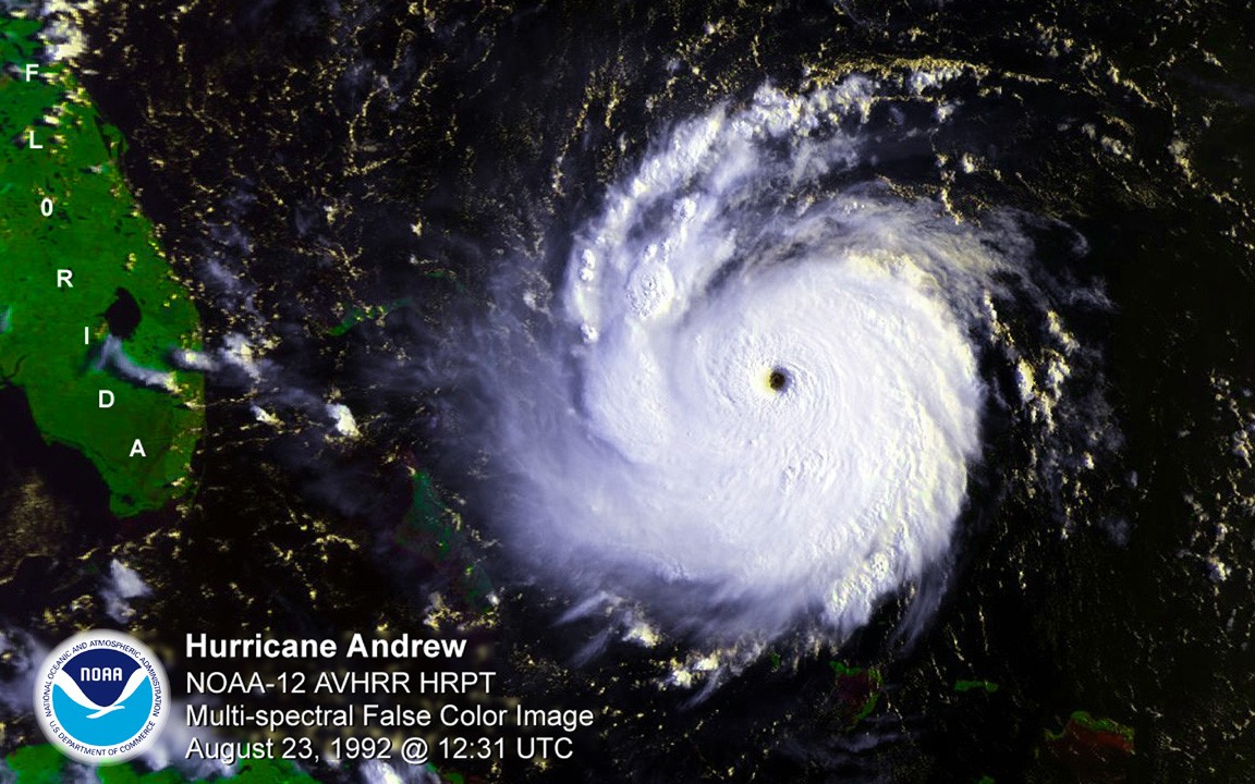 The 25th Anniversary of Hurricane Andrew NOAA's Atlantic