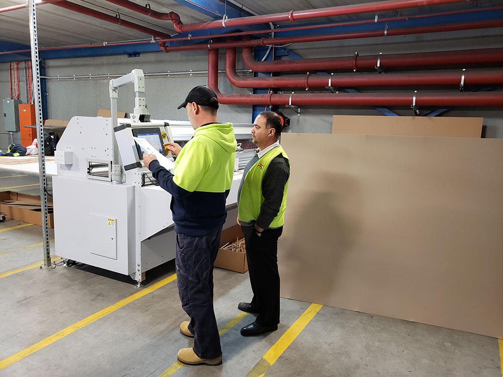 Corrugated Box Manufacturing Machine AOPACK Boxmaker