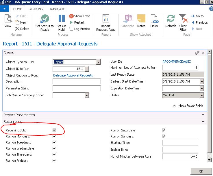 Job Queue Being Deleted in Dynamics NAV 2017 Confessions of a