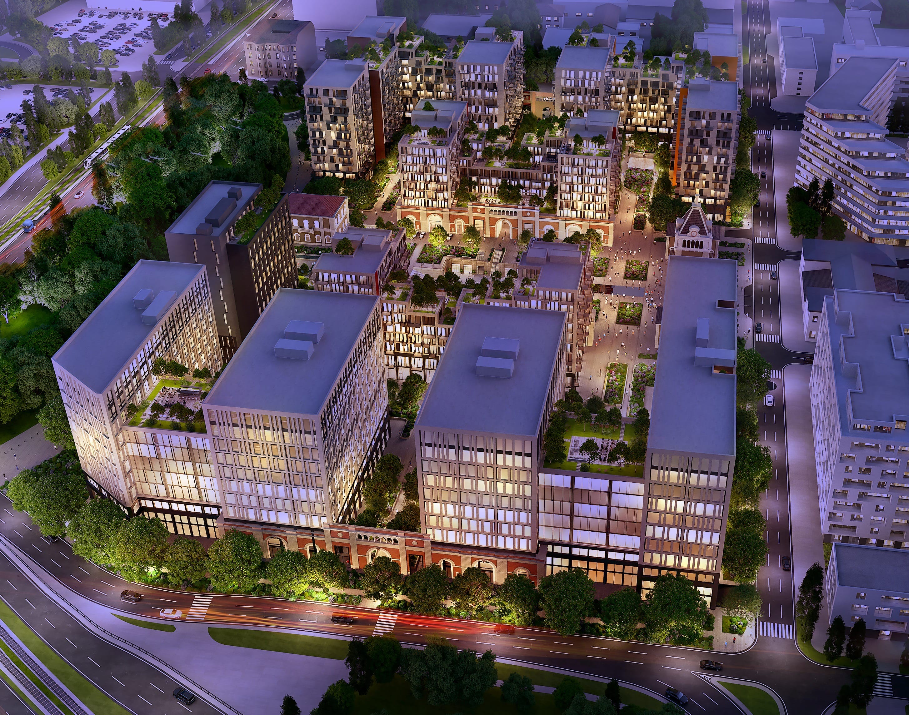 APD Kft. Budapest új lakó és üzleti negyede