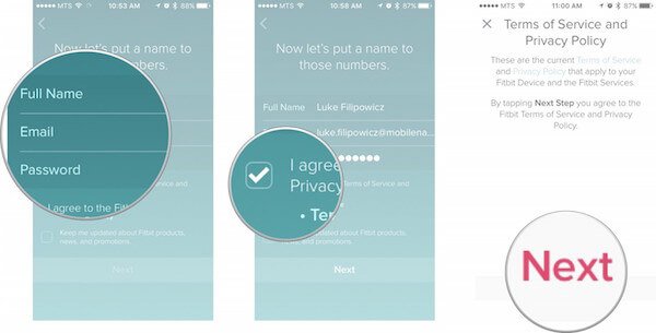 iPhoneでFitbitを設定し同期する方法