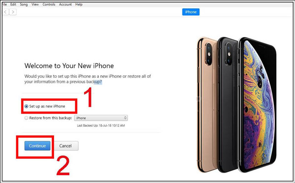 iPhoneからiPhoneへメッセージを転送する方法