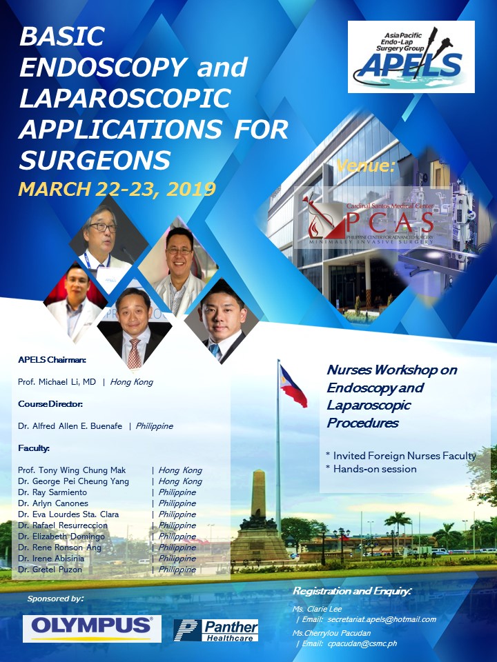 Asia Pacific EndoLap Surgery Group (APELS) Conference & Training