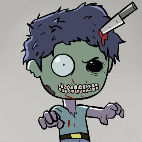 brains + zombies zombies Mint Ape O'Clock