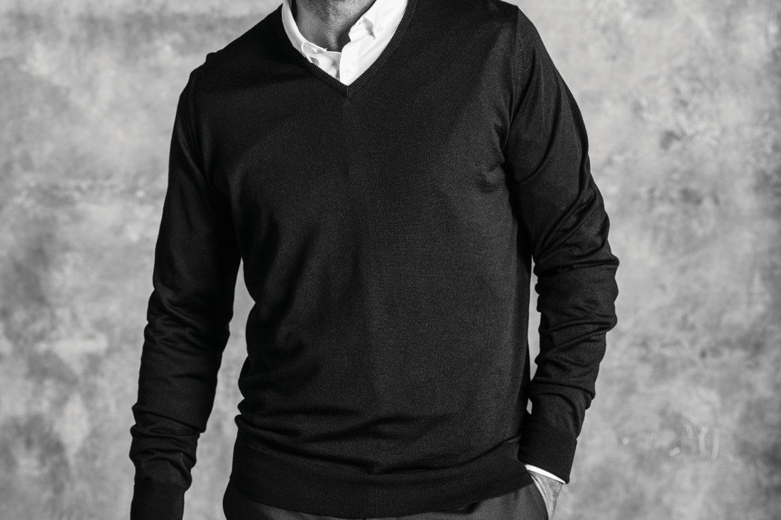 Three of The Best VNeck Jumpers Ape to Gentleman