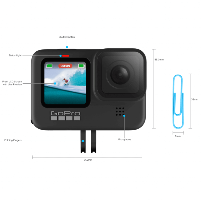 GoPro Hero 9 Black Bundle with a 1year subscription to GoPro Apex 66