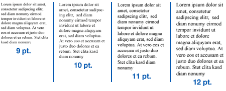 Apex Color | Jacksonville, FL: Print Tips: Choosing a Readable Type