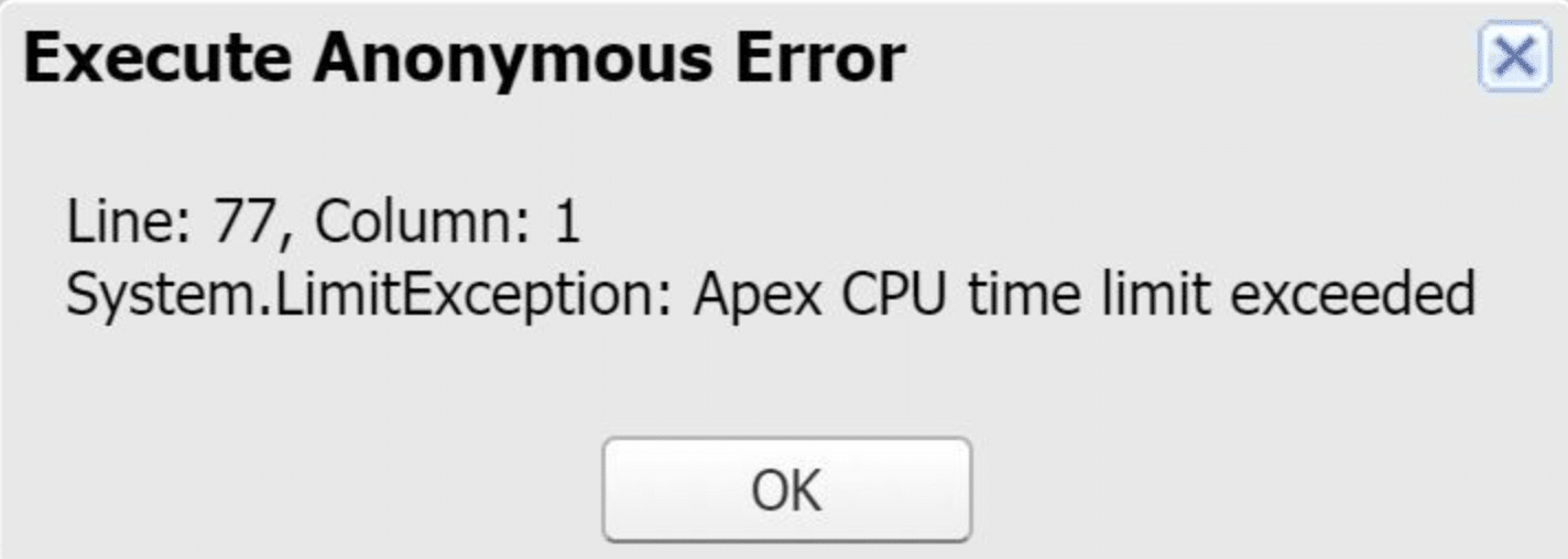 Different types of Exceptions in Salesforce Apex Hours