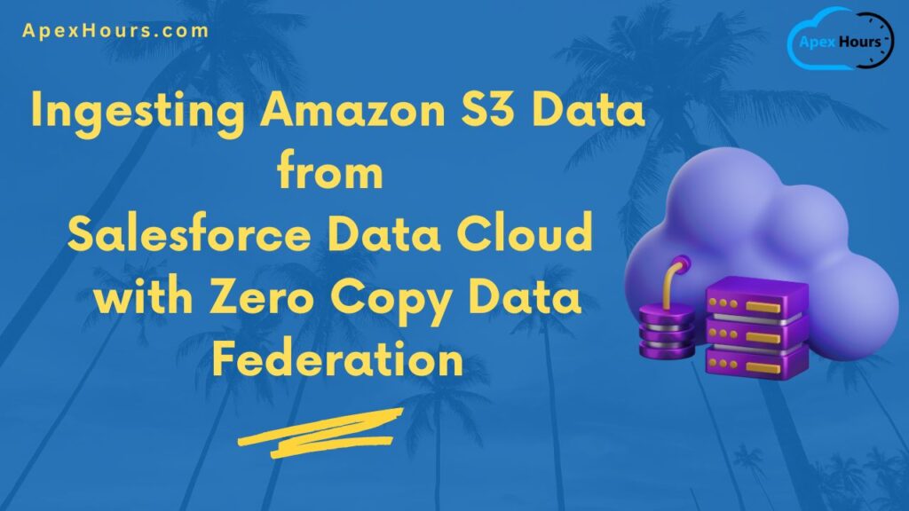 Ingesting Amazon S3 Data from Salesforce Data Cloud with Zero Copy Data