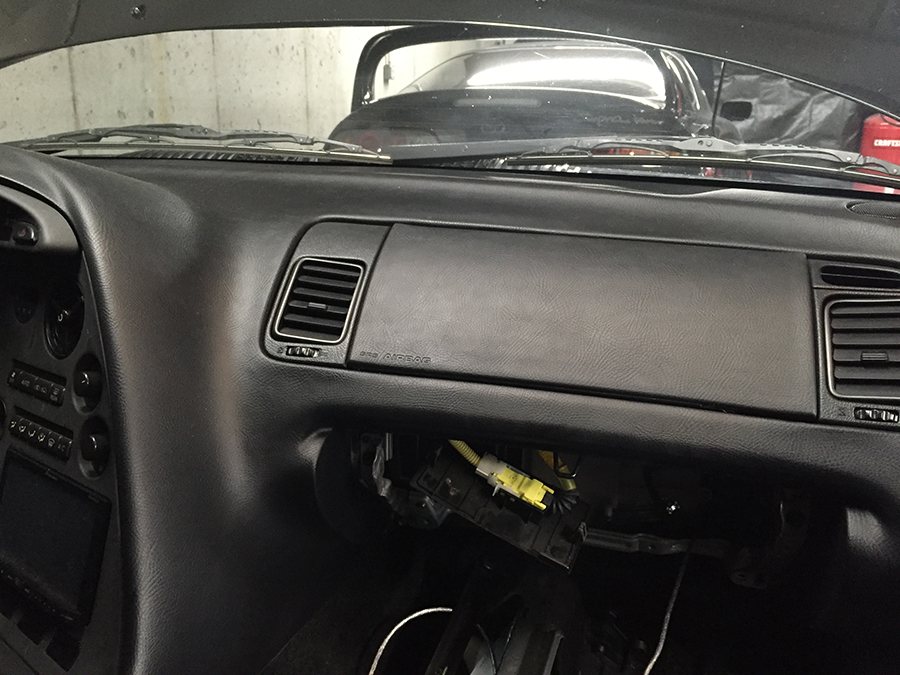 How to fix a peeling dash near the passenger air bag Supra Forums