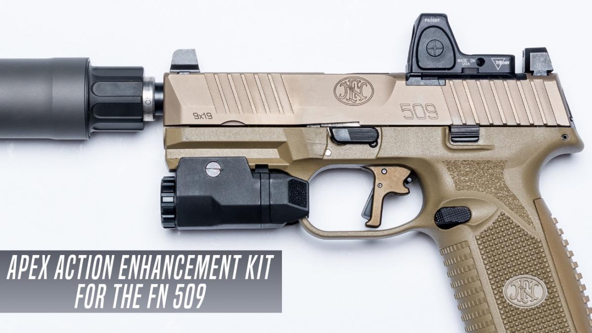 Apex Announces New Action Enhancement Kit for the FN 509 Pistol Apex