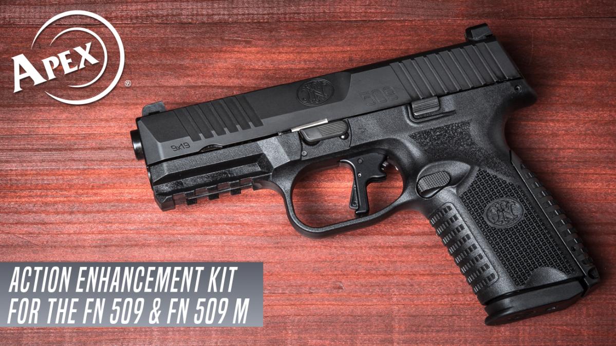 Apex Announces Trigger Upgrade for New FN 509 Midsize Apex Tactical