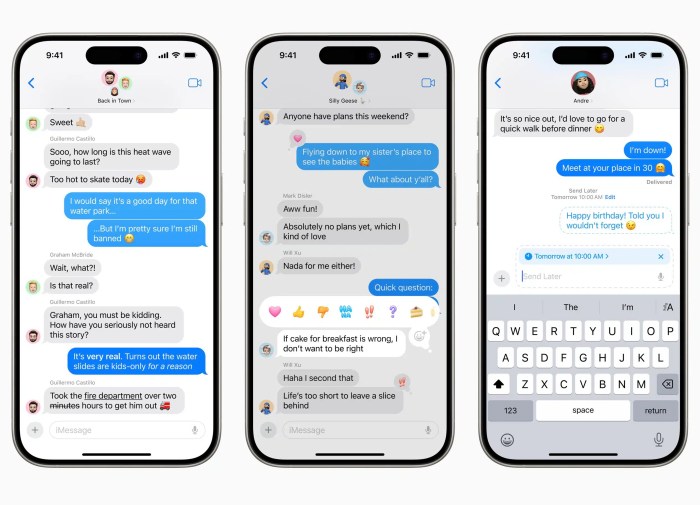 IOS 18’s new iMessage features make me wish everyone I know had an iPhone Imessage group chat with android