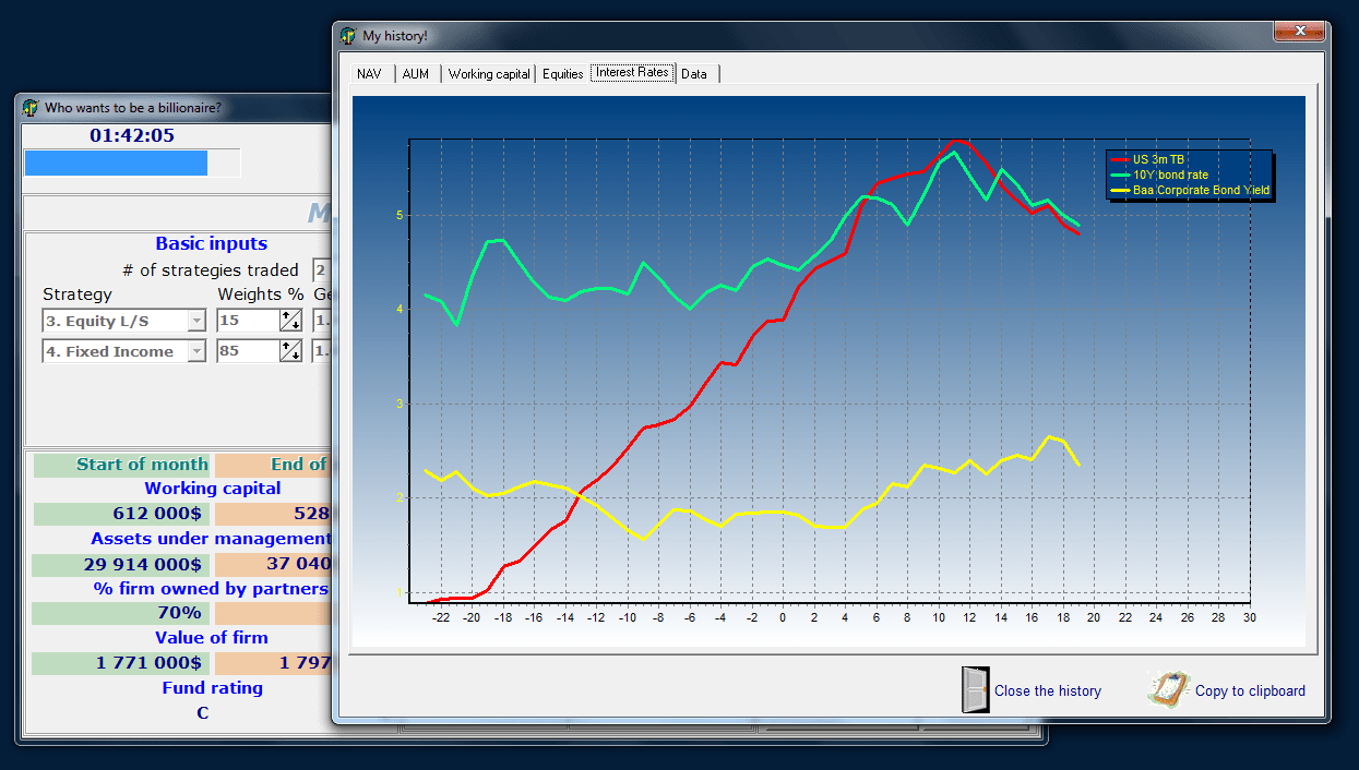 Hedge Fund Business Game / Applied Financial Solutions