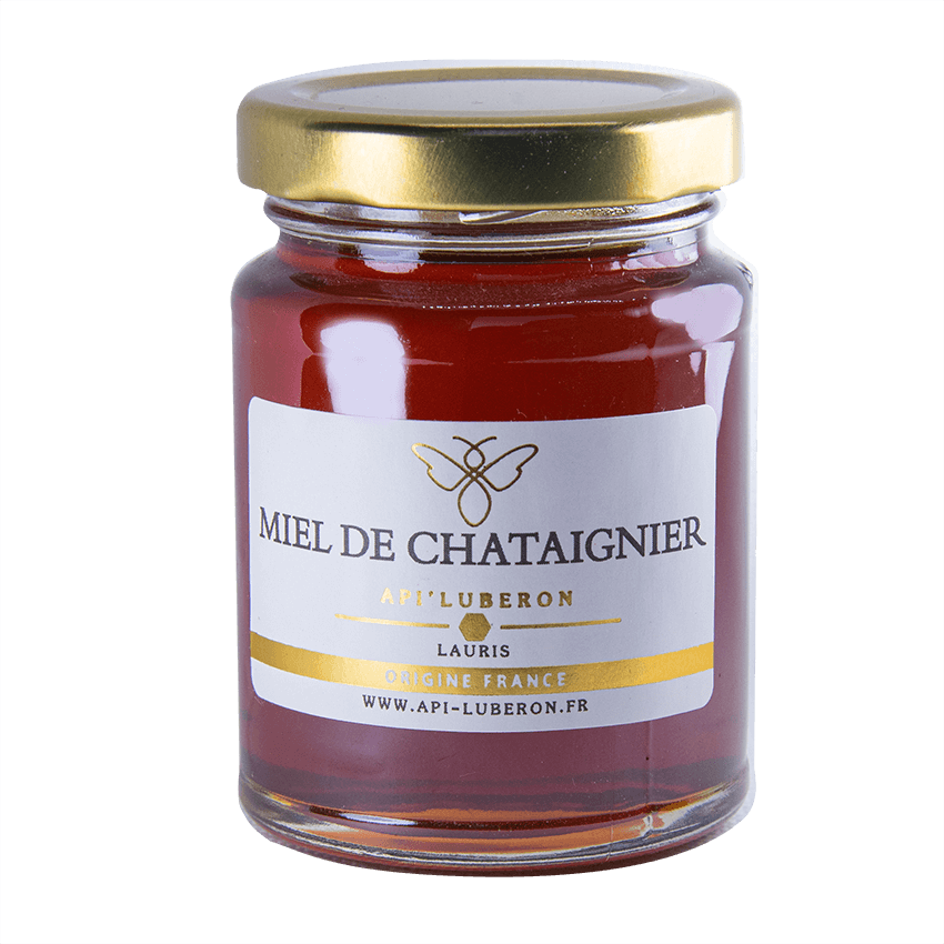 Miel de Châtaignier des Cévennes Api'Luberon, miel de France