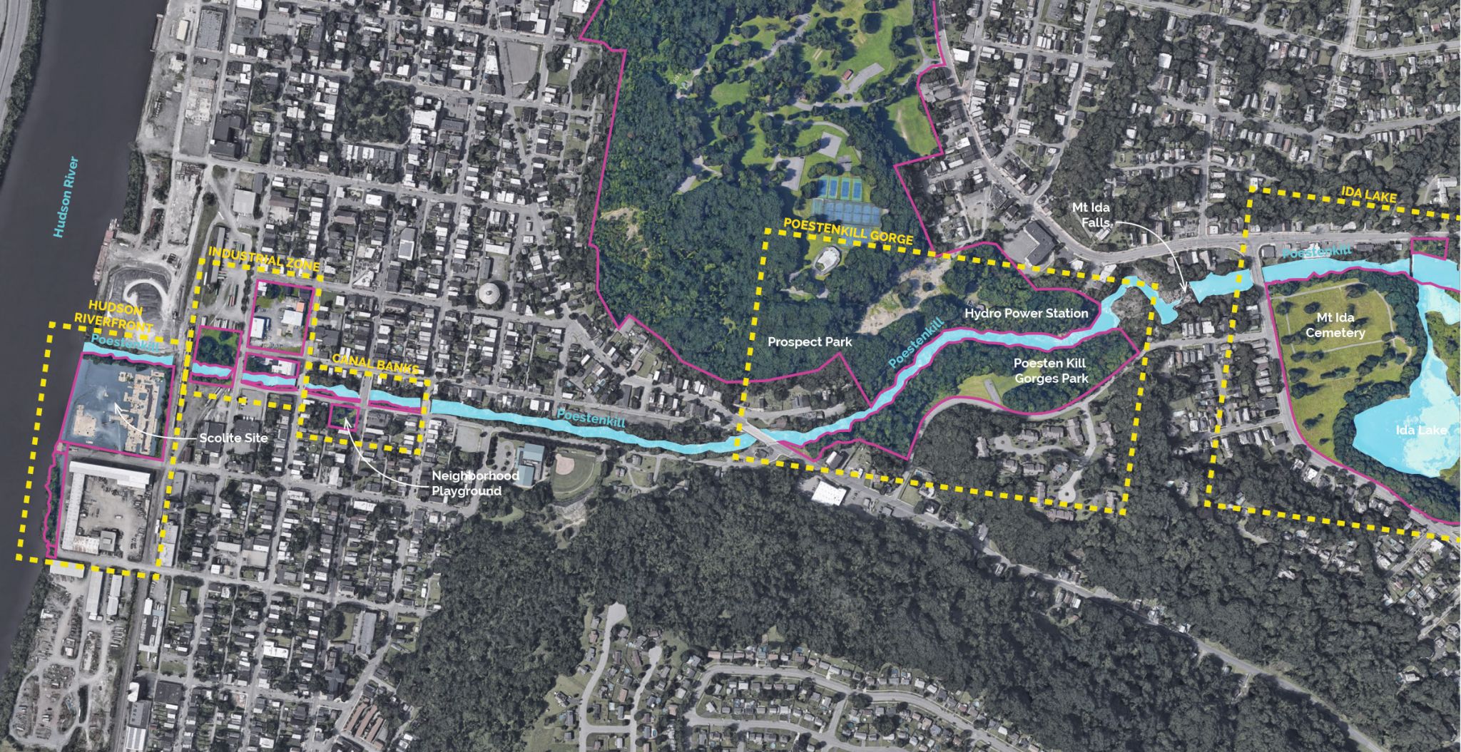 Poestenkill Green Infrastructure Masterplan Apiary Studio