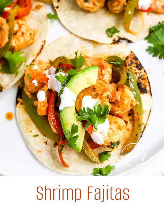 Easy Shrimp Fajitas Recipe A Pinch of Healthy